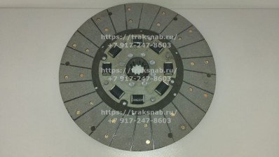 Диск сцепления с резинками (БЗТДиА)