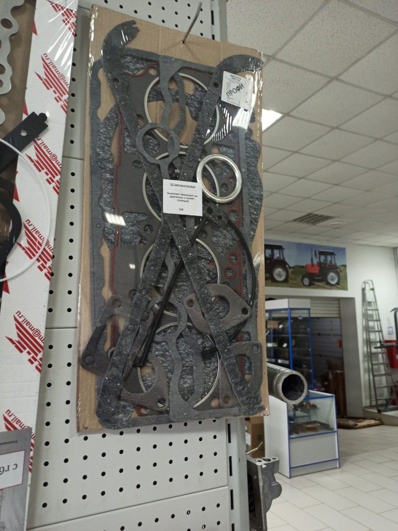 Комплект прокладок на двигатель с гермет. (полный) — 1